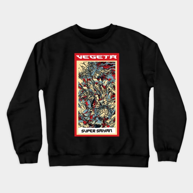 vegeta Crewneck Sweatshirt by FIFTY CLOTH